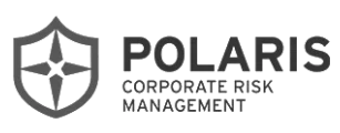 the polaris logo on a black background