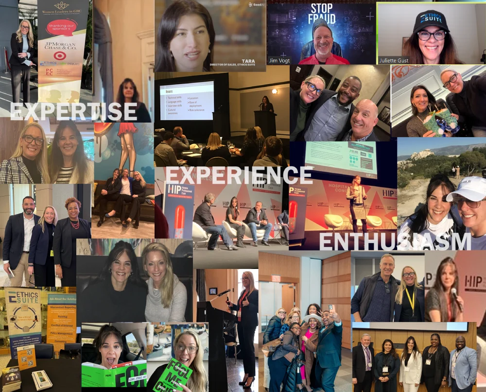 a collage of photos of people and words